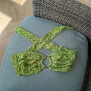 Kulani Kini top lime green